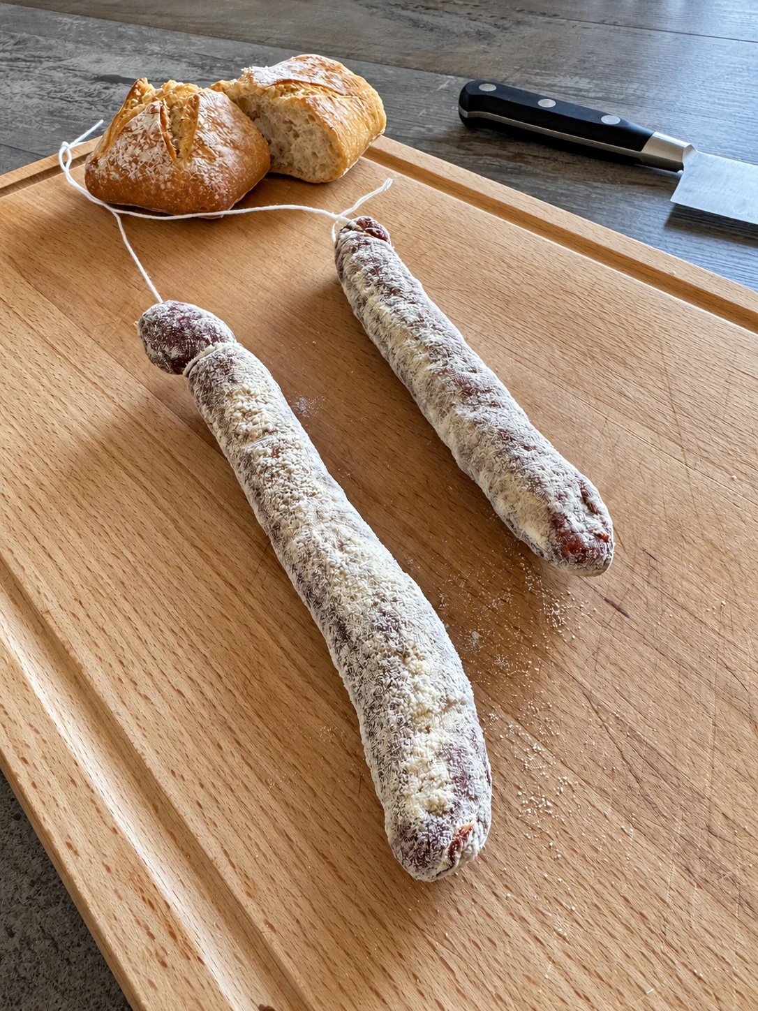 Merguez séchées maison